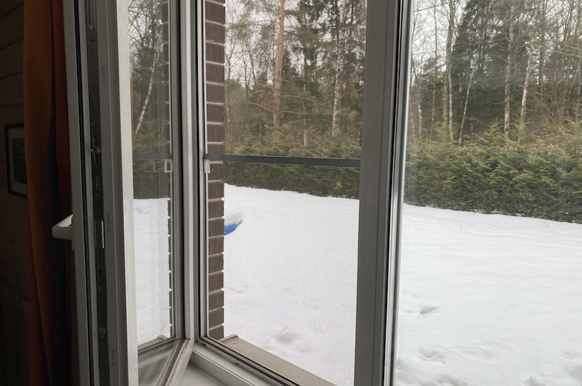 Рамочная сетка с полотном Fiberglass для частного дома